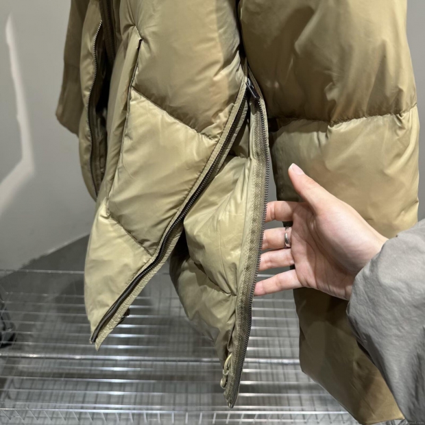 Women's Winter Hooded Cotton-Padded Jacket Casual Loose Mid-Length Quilted Puffer Coat Warm Polyester Padded Outerwear For Women Daily Winter